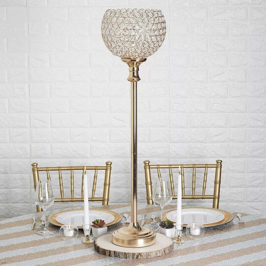 37" tall Beaded Ball Wedding Party Centerpiece Ceremony Reception Decorations